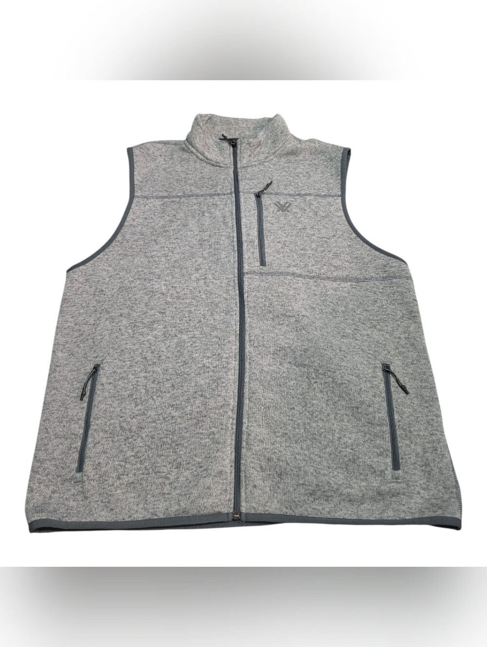 Vortex Men's Anchor Point Fleece Monument Vest Size XL Gray